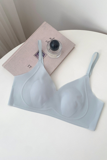 plus size slight stretch 4 colors traceless latex padded bras