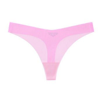 sexy plus size slight stretch no trace thin breathable quick-drying thongs