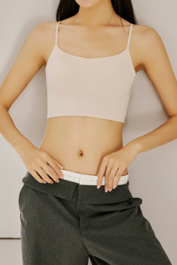 sexy slight stretch solid color gather soft padded bras(asia size)