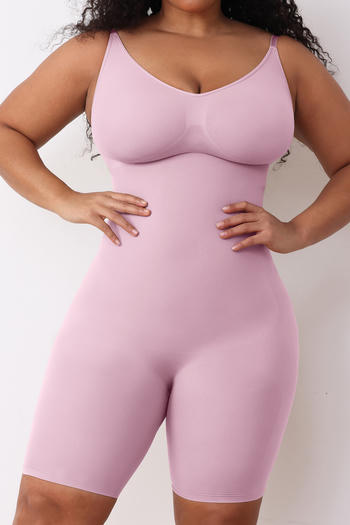 sexy high stretch solid color sling tight abdomen shapewear