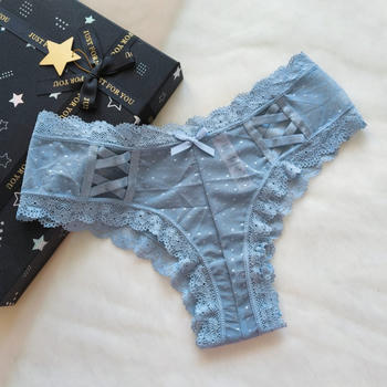 sexy slight stretch 6 colors lace low-waist panties(size run small)