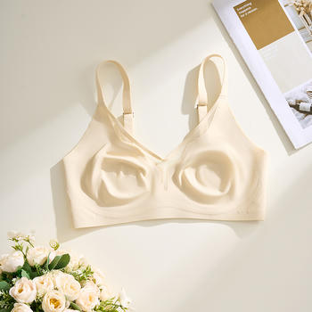 sexy high stretch no trace thin breathable push-up bra no chest pad