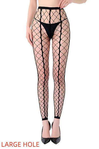 sexy hot high stretch large hole fishnet hollow tight tights(no thong)