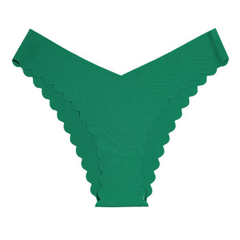 sexy slight stretch solid color seamless low waist briefs