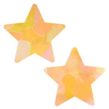 fifty pair sexy pentagram shaped disposable breathable nipple pad(length:8.2cm)
