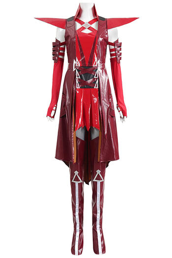 sexy plus size scarlet witch costumes(with gloves&stockings&arm ring&leggings)