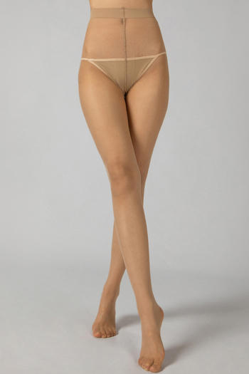 sexy high stretch high-waist solid color see-through tights