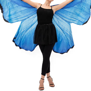 one pc non-stretch butterfly wing(no clothes)