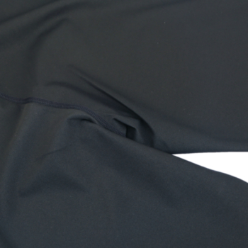 Plus size solid color stitching PU slim fit high waist sauna pants