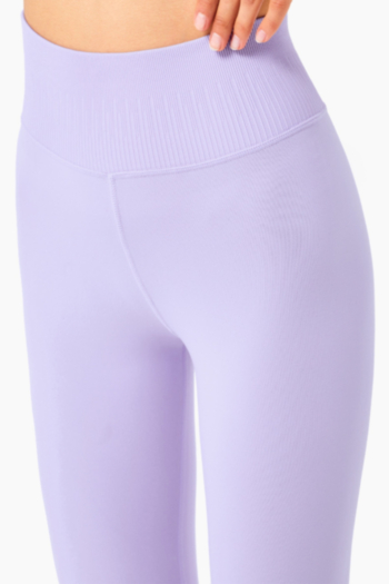 New solid color stretch high waist curvy yoga sports high quality pants