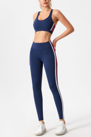 sports high stretch non removable padding breathable yoga pants set