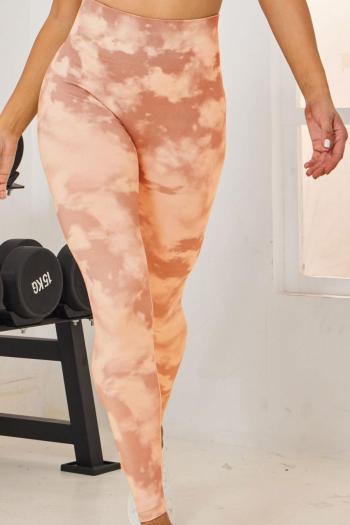 sport high stretch digital print fitness seamless pants