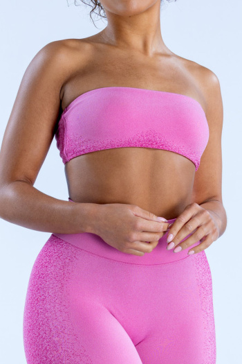sports stretch 7 colors with padded kink breathable quick-drying yoga tube top