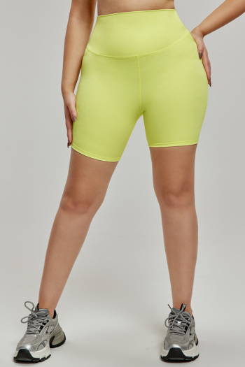 sports stretch 9 colors high waist tight tummy control butt lift yoga shorts
