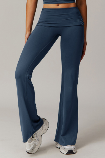 sports high stretch high waist hip lift yoga flared pants size run small