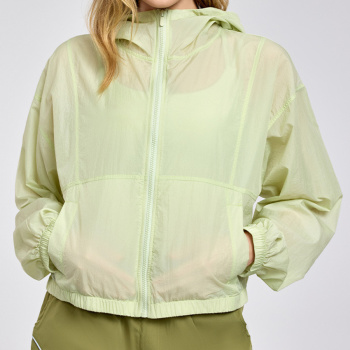 sports non-stretch thin and light quick-drying breathable jacket size run small