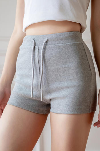 sports high stretch solid drawstring slim fit yoga running shorts size run small
