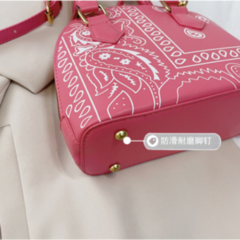 6 Colors fashion printing shell shiPU crossbody handbag