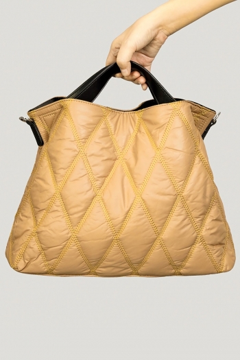 stylish new 5 colors high-capacity zip-up warm cotton high quality tote bag 40cm(l)* 20cm(w)* 38cm(h)