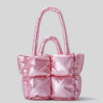 high quality stylish new 6 colors with cotton nylon zip-up shoulder handbag