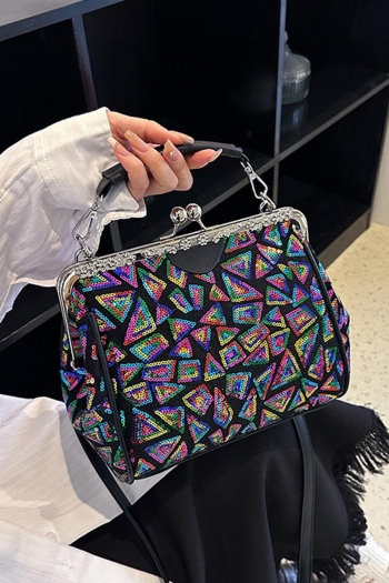stylish new 7 colors sequin decor crossbody vintage handbag