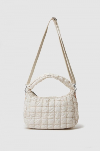stylish new 6 colors nylon zip-up shoulder handbag