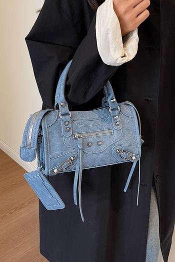 stylish new 6 colors with card pack zip-up crossbody handbag