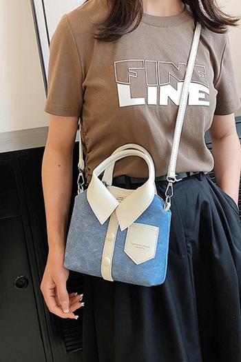 stylish new cloth shape zip-up crossbody handbag