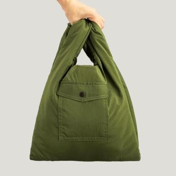 stylish new 3 colors solid color magnetic button shoulder handbag