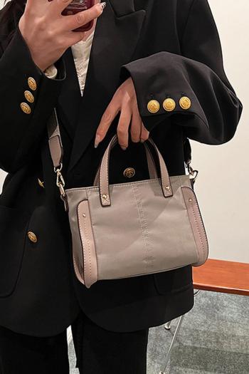 stylish new 4 colors nylon high-capacity zip-up adjustable crossbody handbag