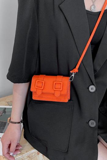 stylish new 6 colors pu magnetic button acrylic chain decor mini cambridge bag