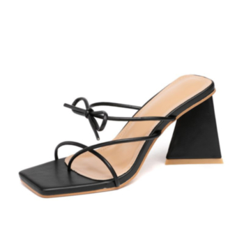 Summer new three colors peep toe stylish high-heel sandals (Heel height:8.5CM)