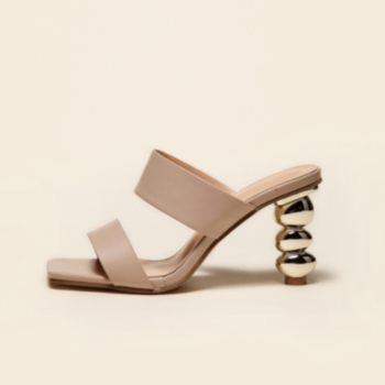 New five colors peep toe high-heel stylish artsy sandals (Heel height:8CM)