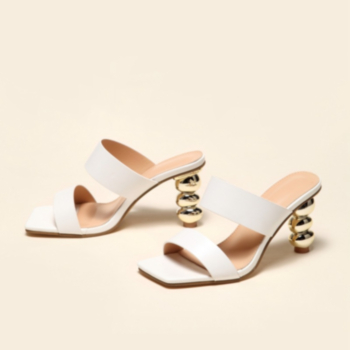 New five colors peep toe high-heel stylish artsy sandals (Heel height:8CM)