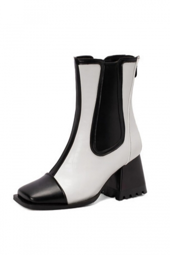 EUR34-EUR39 autumn & winter new 5 colors stone pattern zip-up stylish high-heel boots(heel height:7cm, shaft height:17cm)