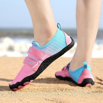 stylish non-slip wading training fitness velcro breathable both genders sneakers