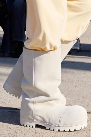 stylish 3 colors suede mid-high upper thick bottom plush lined warm snow boots