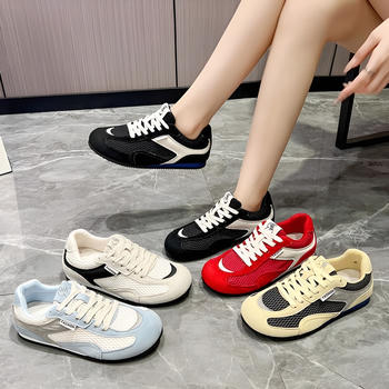 sports stylish 5 colors breathable strappy sneakers