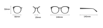 1 pc Double-layer frame new style fashionable clear lens personalized simple sunglasses