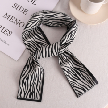 1 pc zebra pattern batch printing fashion headband(length:100cm)