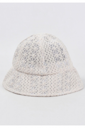 1 pc spring and summer new lace breathable graceful gentle foldable ajustable sun hat 56-58cm