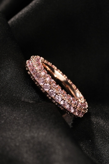 1 pc rhinestone fashion couple models geometric ring (size:6mm，no.9)#1#