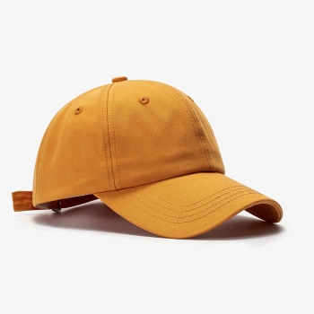 one pc summer fashion 14 colors orange solid color all-match simple ajustable baseball cap