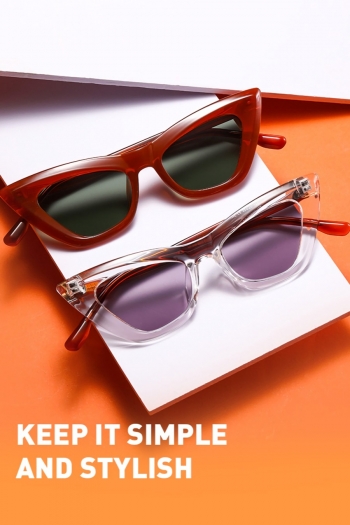 one pc five colors new stylish frame simple plastic sunglasses
