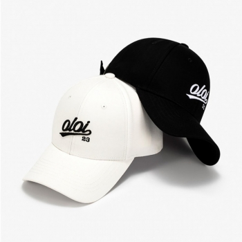 Summer new fashion 8 colors letter three-dimensional embroidery outdoor bent eaves adjustable shaded baseball cap 56-59cm