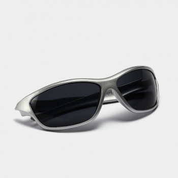 One pc new stylish five colors simple square shape plastic frame anti-ultraviolet sunglasses