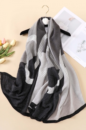 one pc new plaid & heart-shape printing fashion retro cotton linen scarf 180*90cm