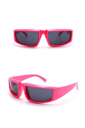 one pc new stylish six colors small square plastic frame uv protection polarized sunglasses