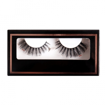 halloween one pair new pumpkin ghosts decor cross multilayer synthetic false eyelashes with box(length:16mm)