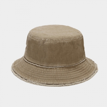 One pc new stylish nine colors washed denim bucket hat 56-58cm